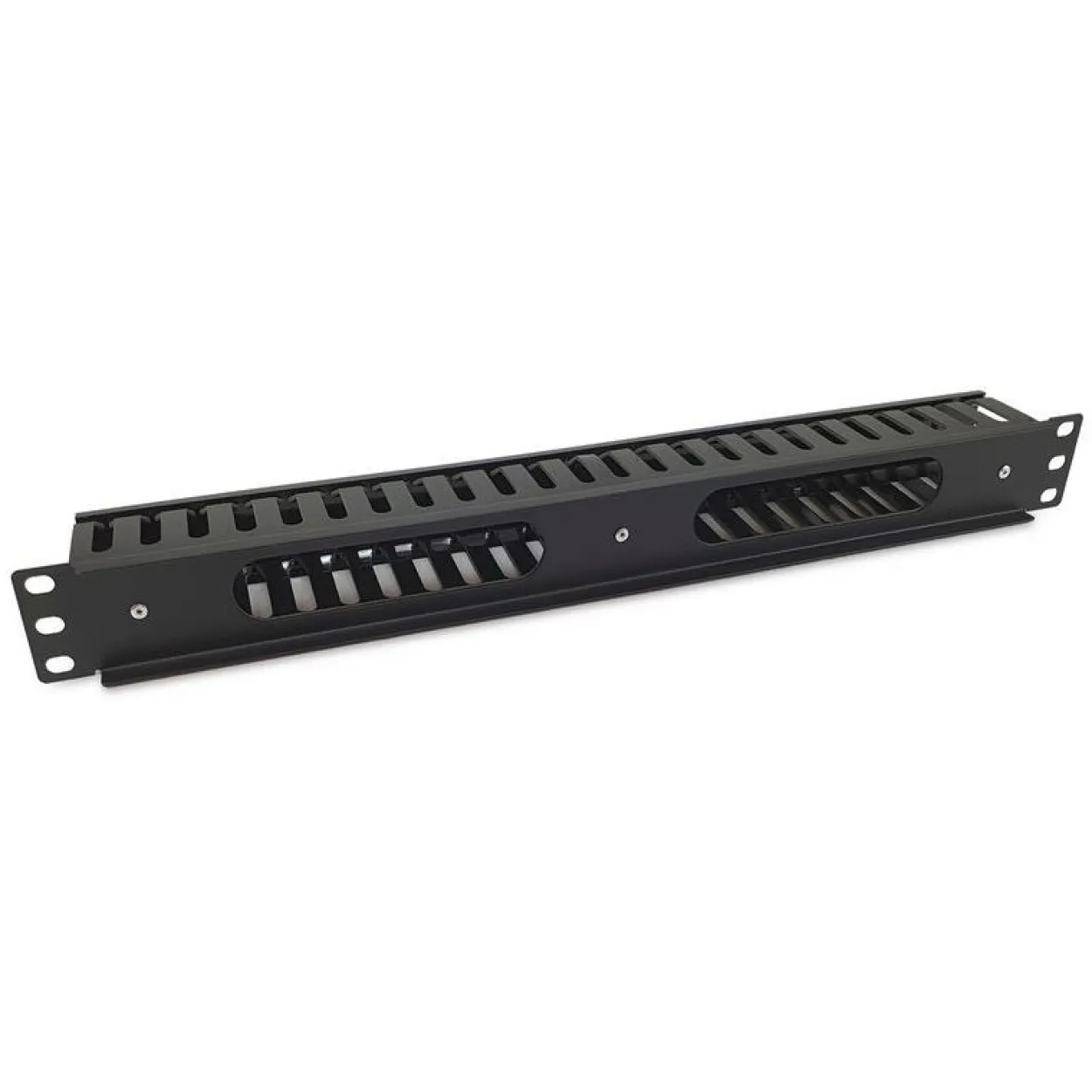 Equip 19" Kabelmanagement Panel Ausstattung 1U schwarz