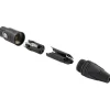 Equip Kabelverbinder 3-Polig Buchse schwarz