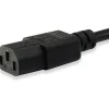 Equip Kaltgeräteverl.-Kabel IEC C14 -> IEC C13 St/Bu 3m sw