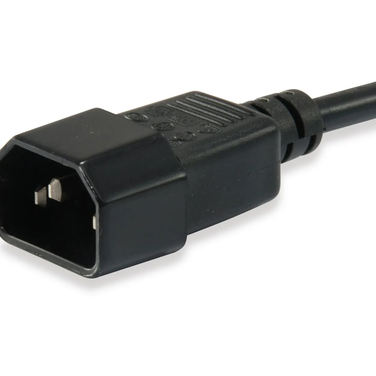 Equip Kaltgeräteverl.-Kabel IEC C14 -> IEC C13 St/Bu 3m sw