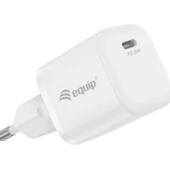 Equip Ladegerät 1Port 20W,1xUSB-C PD weiß