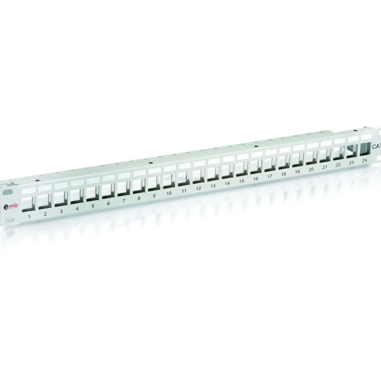 Equip Patchpanel hellgrau 24 Ports (767124)