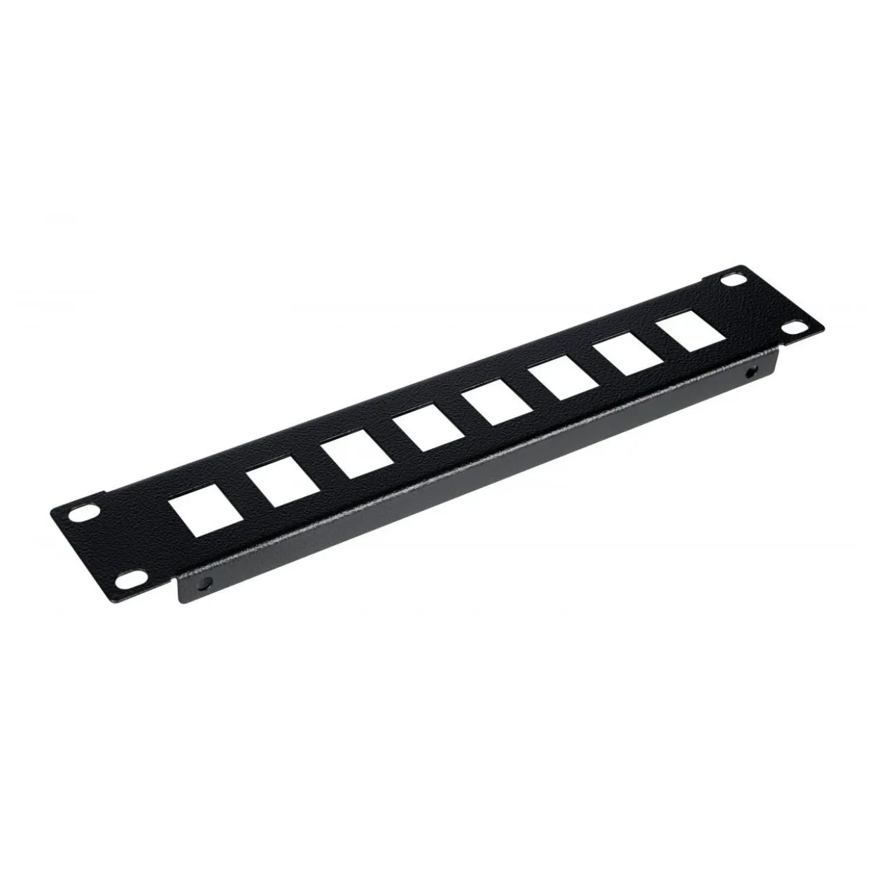 Equip Patchpanel 10" mit Keystone Montage 1U, schwarz