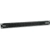 Equip Patchpanel 50x Cat3 19" 1HE ISDN hellgrau