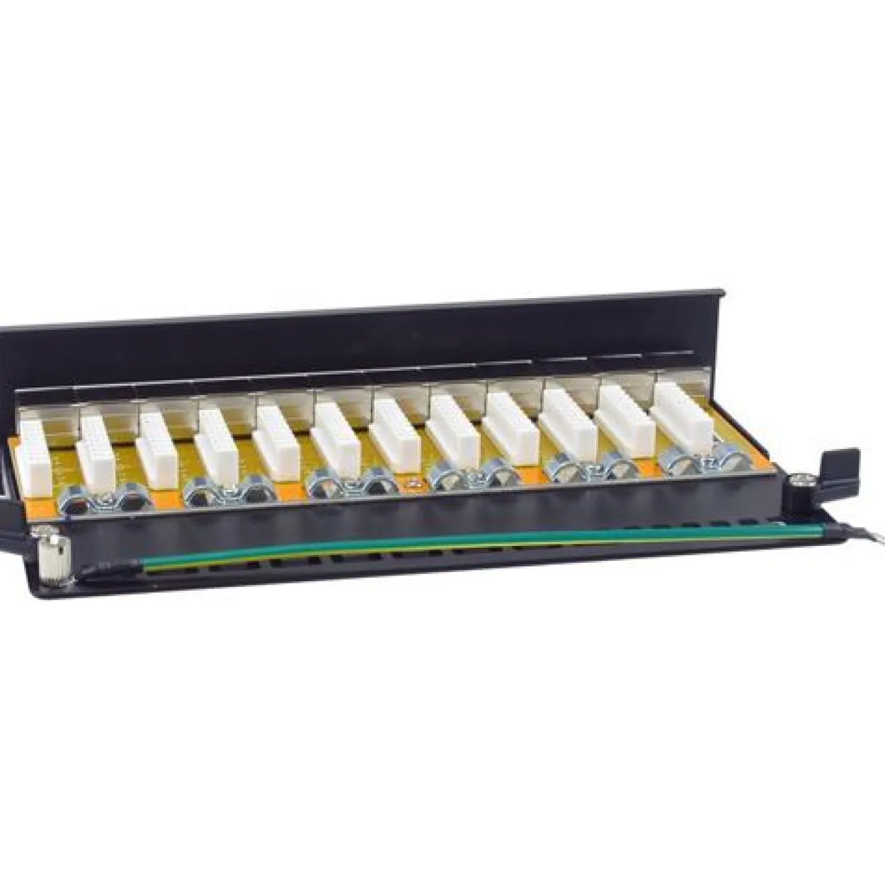 Equip Patchpanel 12x RJ45 Cat6A FTP 1HE Premium schwarz