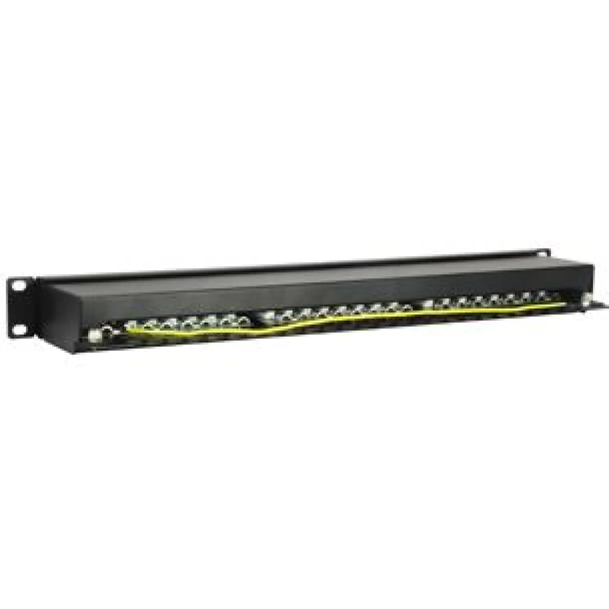 Equip Patchpanel 327425 24x RJ45 Cat5e 19" 1HE schwarz