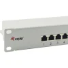 Equip Patchpanel 16x RJ45 Cat6 19" 1HE grau