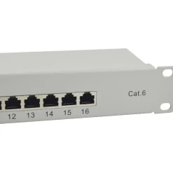 Equip Patchpanel 16x RJ45 Cat6 19