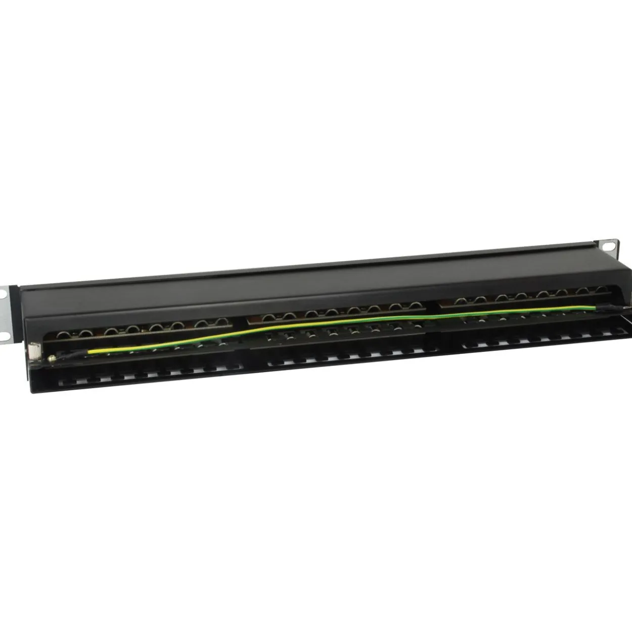 Equip Patchpanel 48x RJ45 Cat6 19" 1HE schwarz