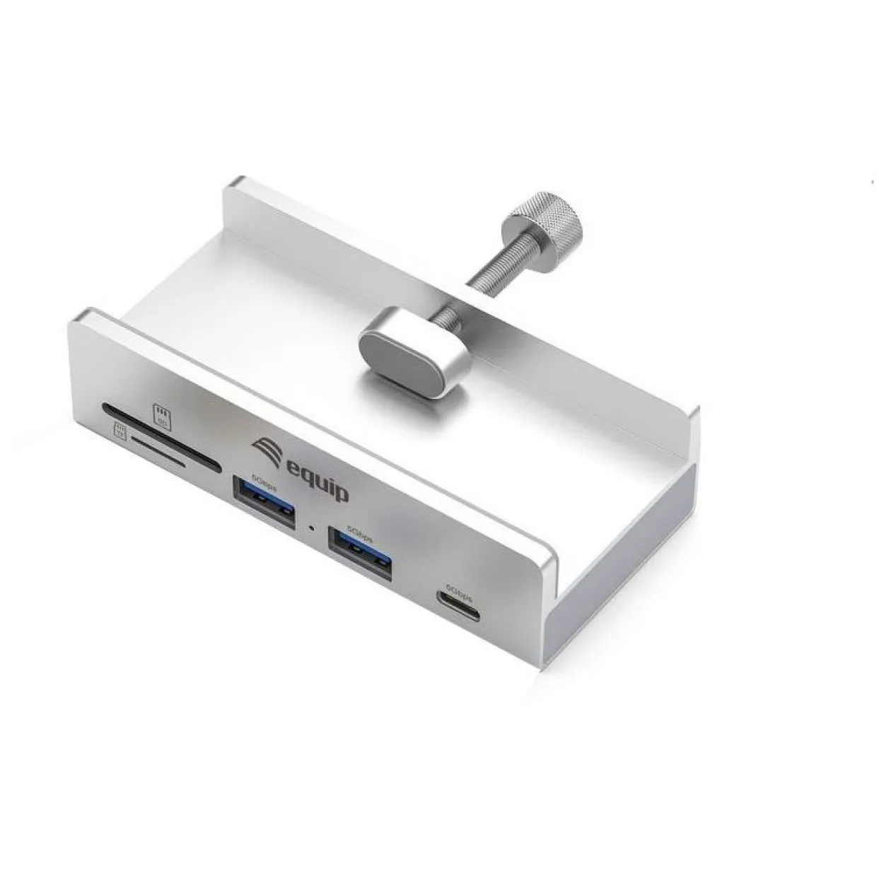 Equip 5-Port-Klemm USB-A3.2-Hub->2xUSB-A/SD/TF/USB-C 5Gbps