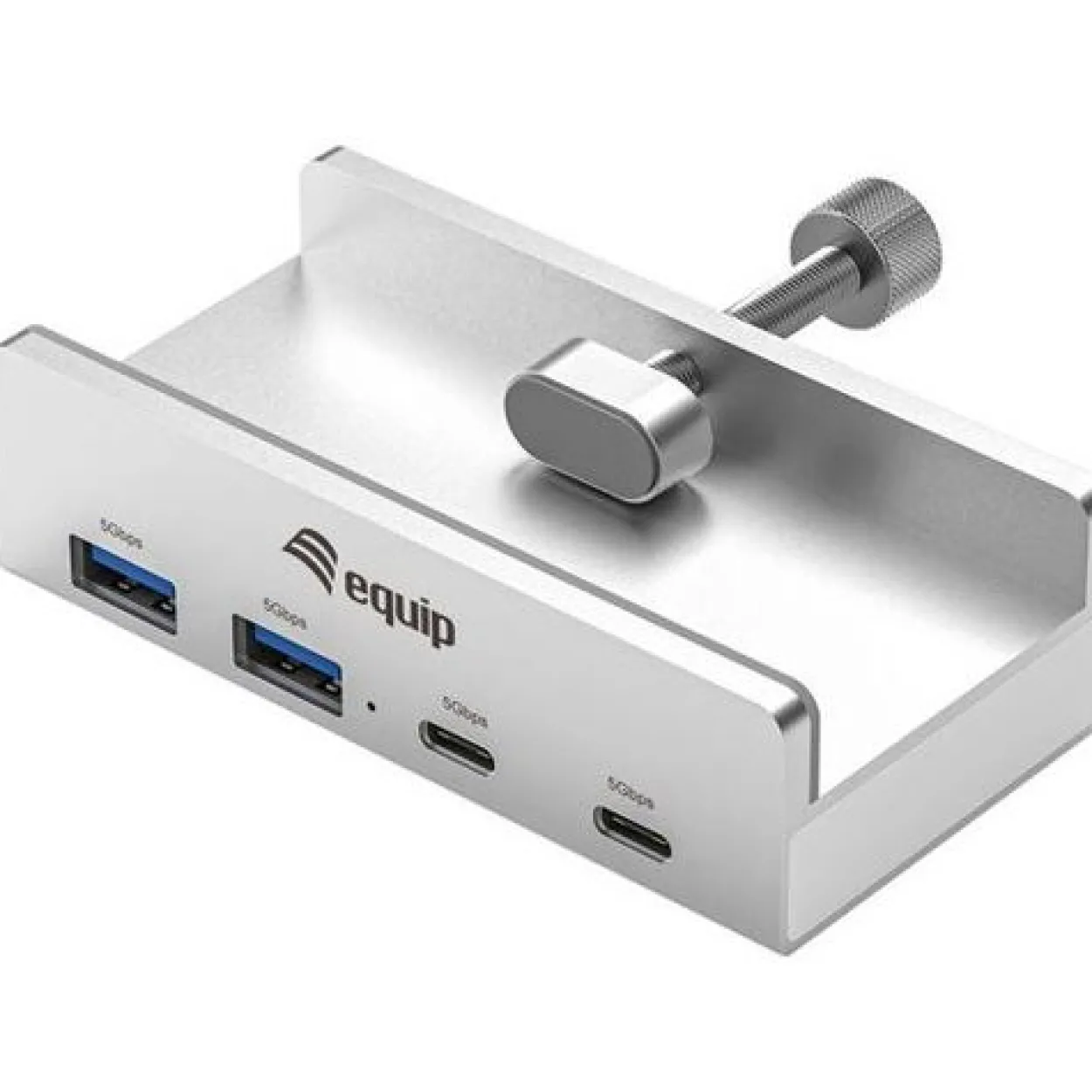Equip 4-Port-Klemm USB-A3.2-Hub->2xUSB-C/2xUSB-A 5Gbps