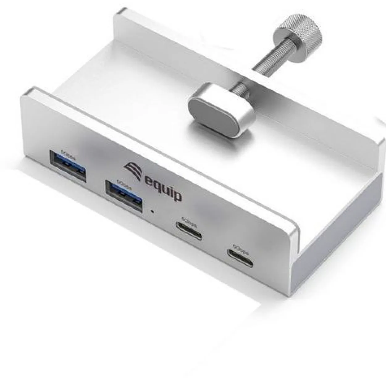 Equip 4-Port-Klemm USB-A3.2-Hub->2xUSB-C/2xUSB-A 5Gbps