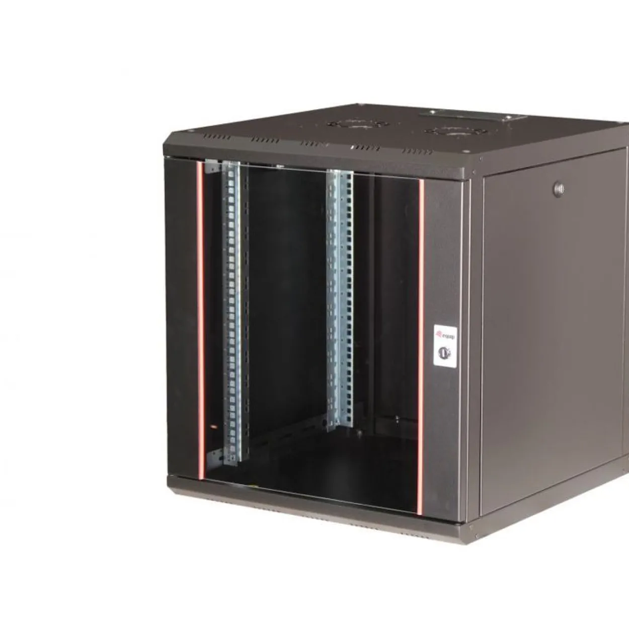 Equip Serverschrank 19" 12U 600x600mm schwarz