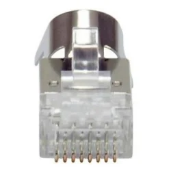Equip Stecker RJ45 Cat8 geschirmt 50er Set grau