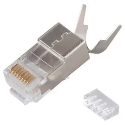 Equip Stecker RJ45 Cat8 geschirmt 50er Set grau