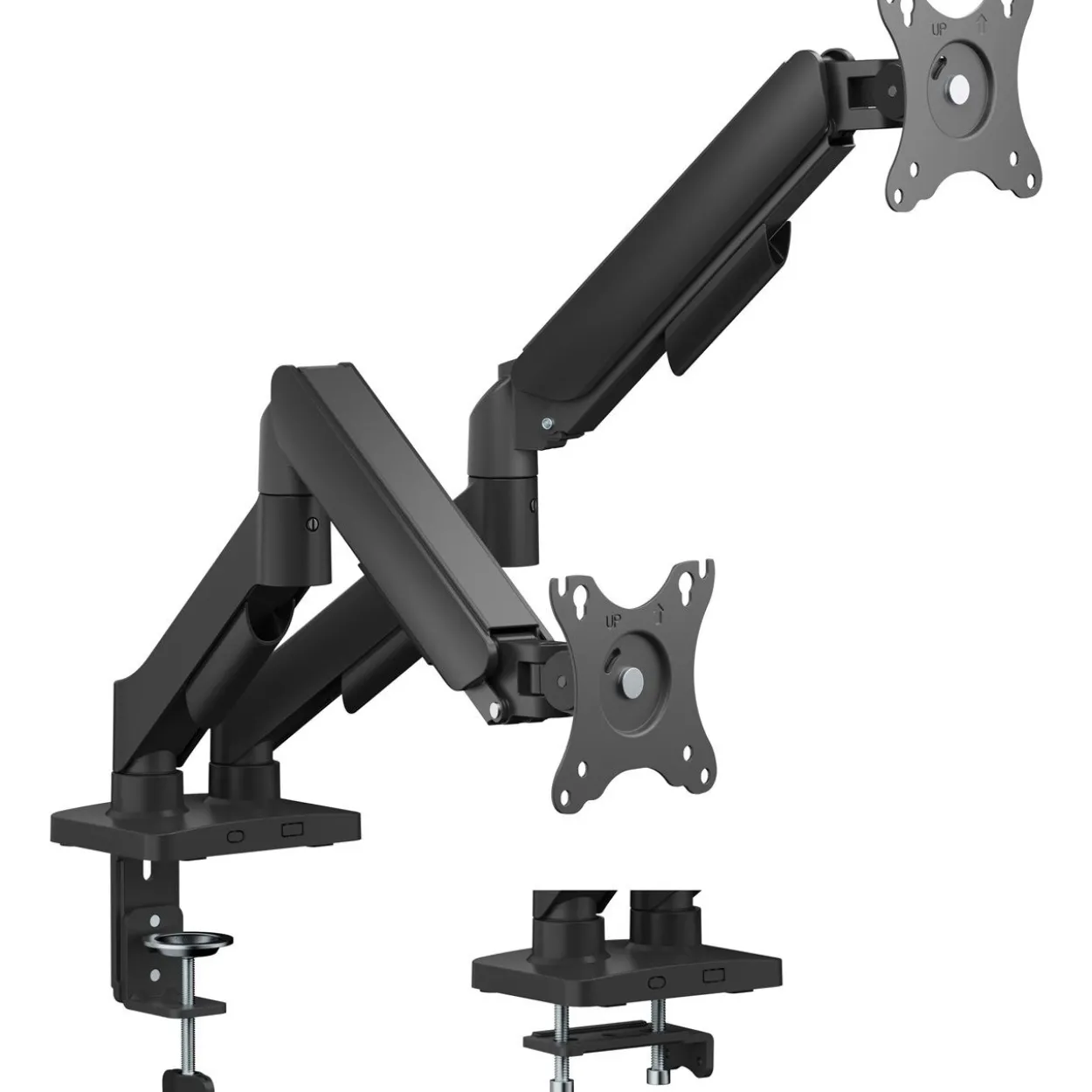 Equip Tischhalterung 17"-32"/2TFT 360? Gasfeder 9Kg schwarz