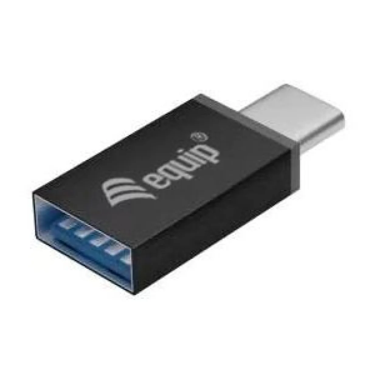 Equip USB-Hub USB 3.0 mit USB-C Adapter 4 Port schwarz