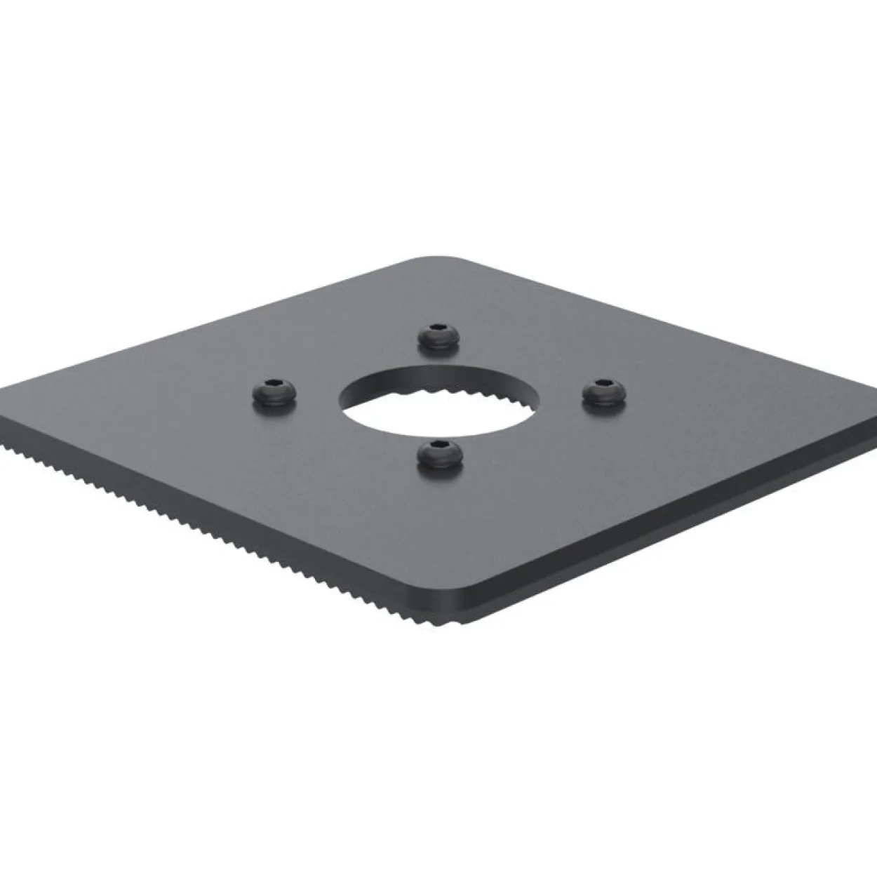 ERGONOMIC SOLUTIONS 150X150MM BASEPLATE 5MM - BLACK