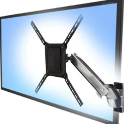 Ergotron 45-296-026 Interaktiver Arm HD Wandhalterung schwarz/silber