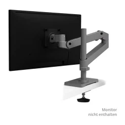 ERGOTRON LX PRO ARM SINGLE DISPLAY TALL, silber