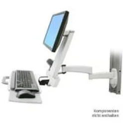 Ergotron 45-230-216 Wandhalterung für Monitore bis 24" (45-230-216)