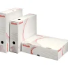 Esselte Archivboxen weiß 25,5 x 32,9 x 8,0 cm, 10 St.