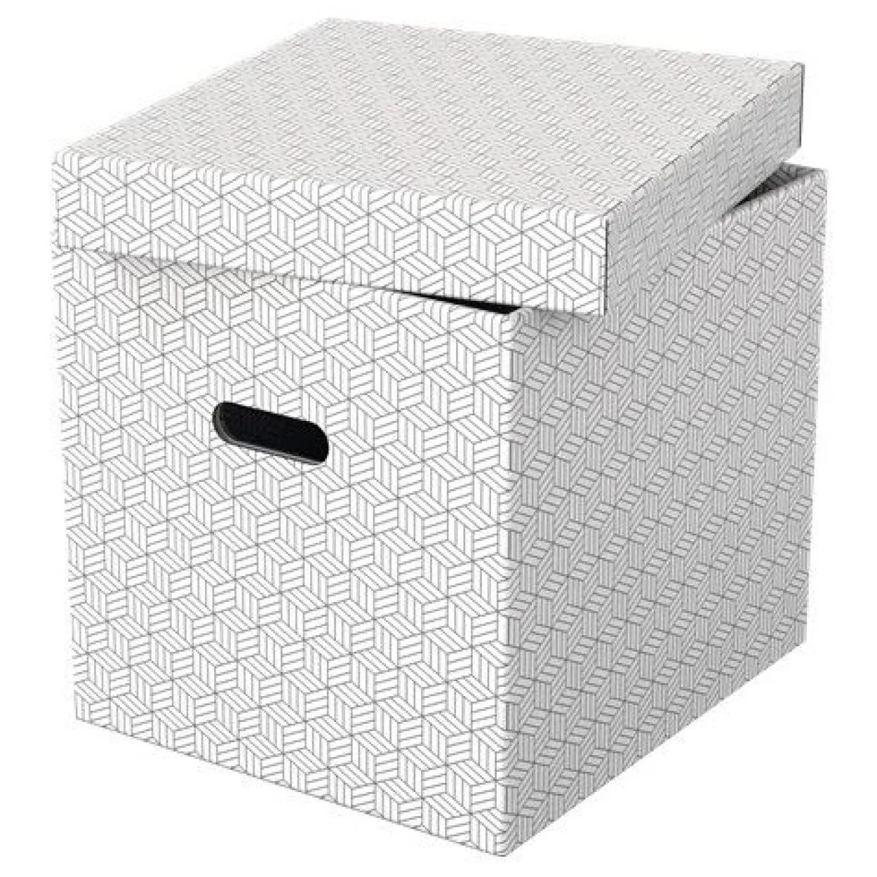 Esselte Home Aufbewahrungsboxen 33,0 l weiß 32,0 x 36,5 x 31,5 cm, 3 St.