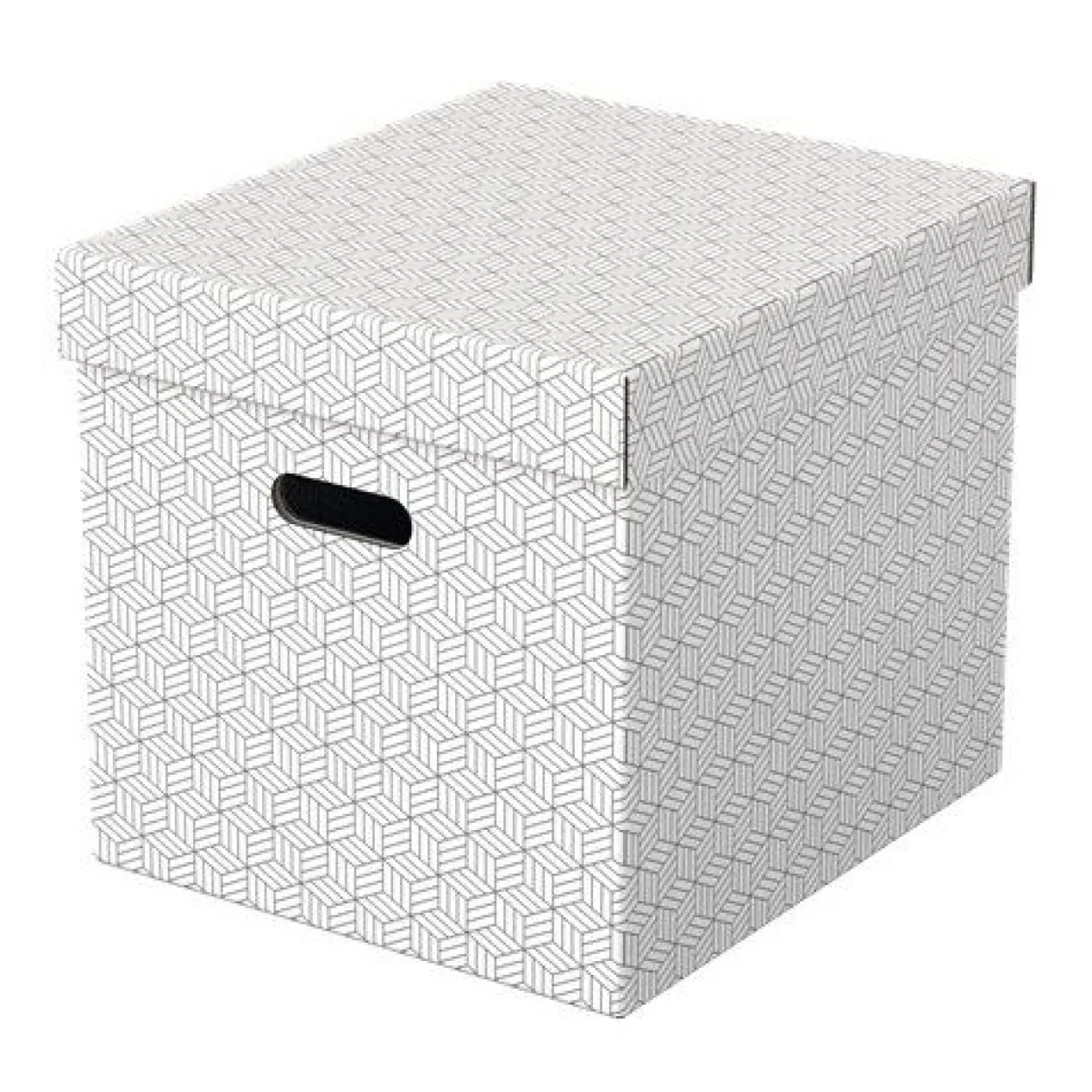 Esselte Home Aufbewahrungsboxen 33,0 l weiß 32,0 x 36,5 x 31,5 cm, 3 St.