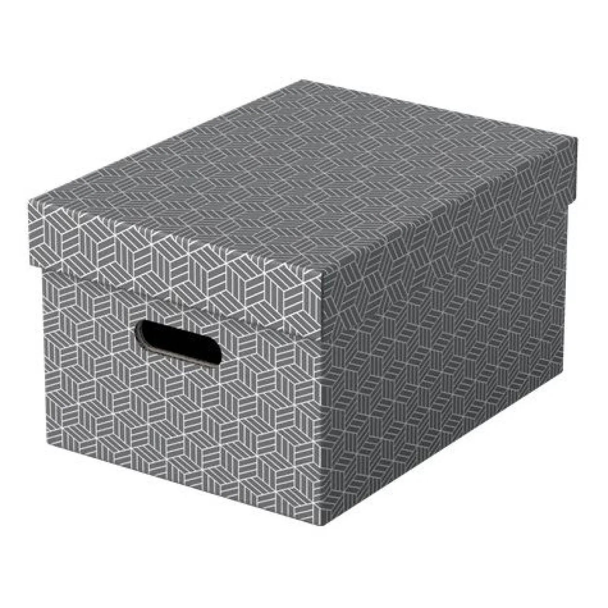 Esselte Home Aufbewahrungsboxen 17,5 l grau 26,5 x 36,5 x 20,5 cm, 3 St.