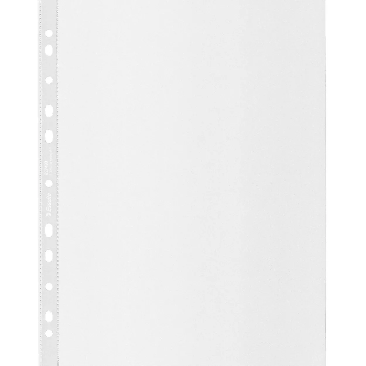 Esselte Prospekthüllen DIN A4 transparent genarbt 0,07 mm, 100 St.