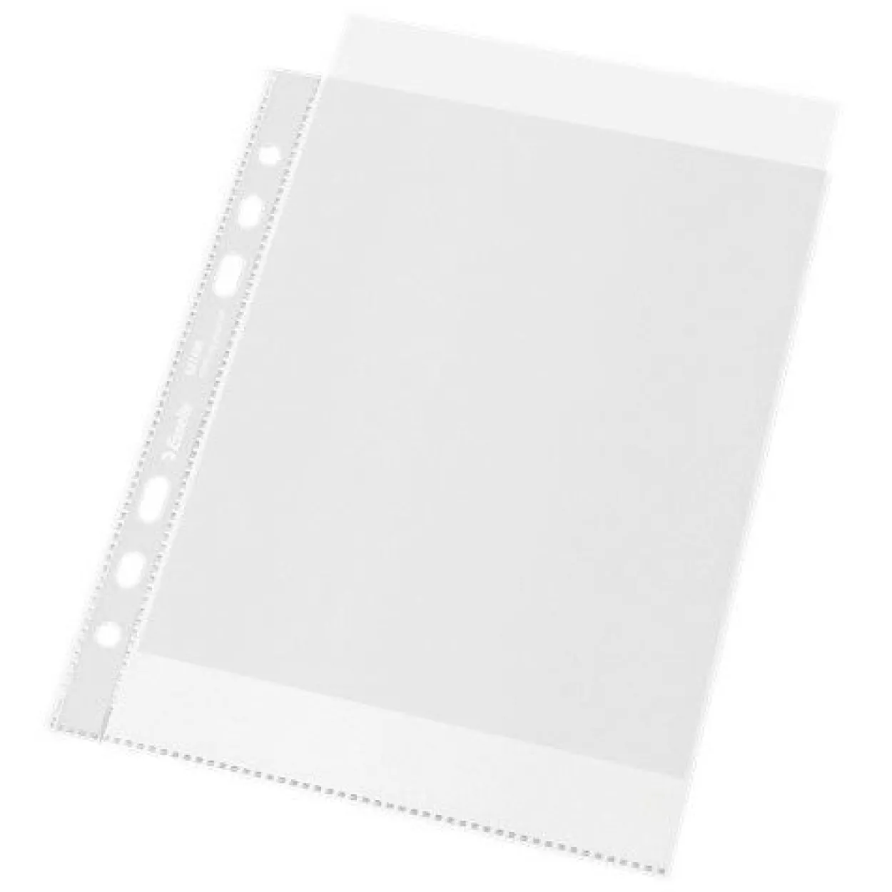 Esselte Prospekthüllen DIN A5 transparent genarbt 0,07 mm, 100 St.
