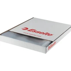 Esselte Prospekthüllen DIN A4 transparent genarbt 0,09 mm, 100 St.