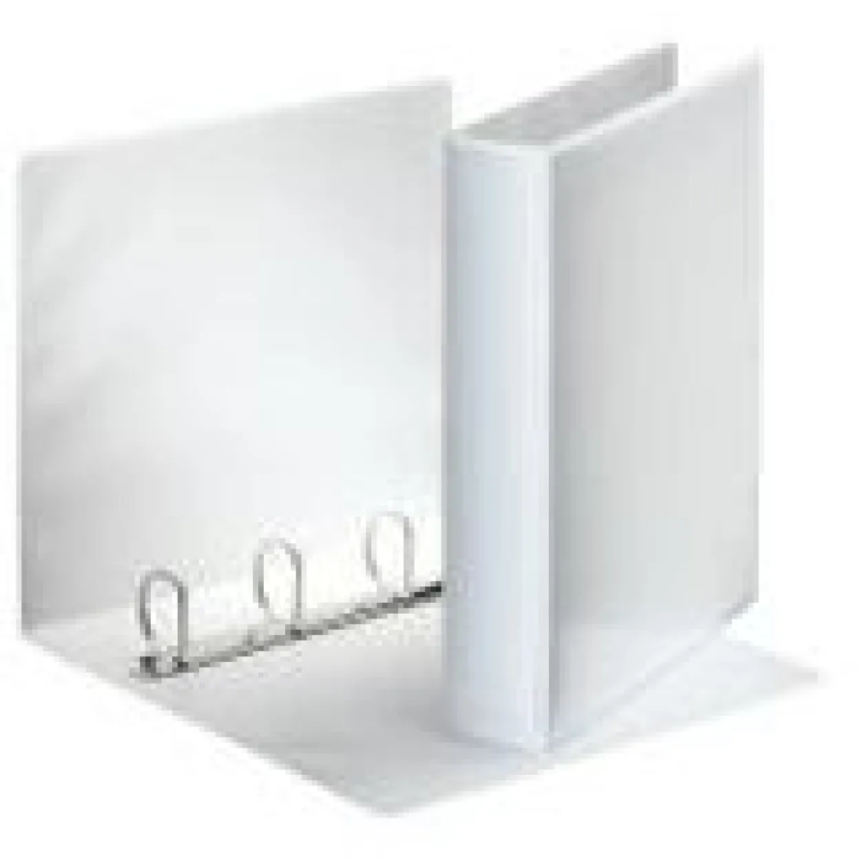 Esselte Präsentationsringbücher 4-Ringe weiß 6,2 cm DIN A4, 10 St.