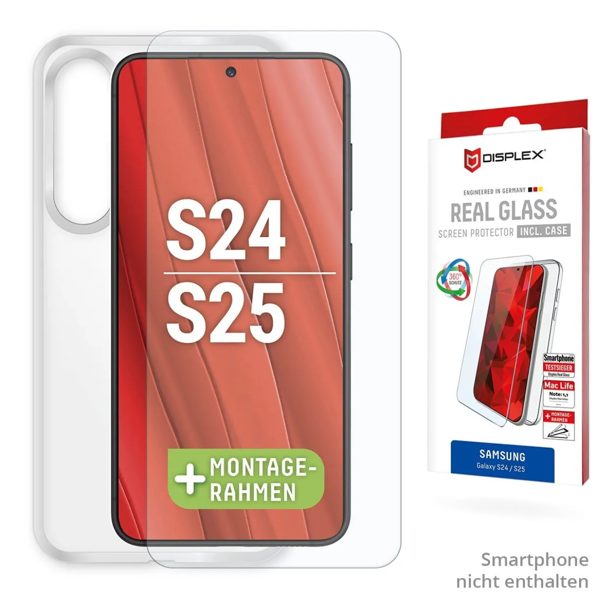 E.V.I. DISPLEX GLASS + PROTECTIVE CASE