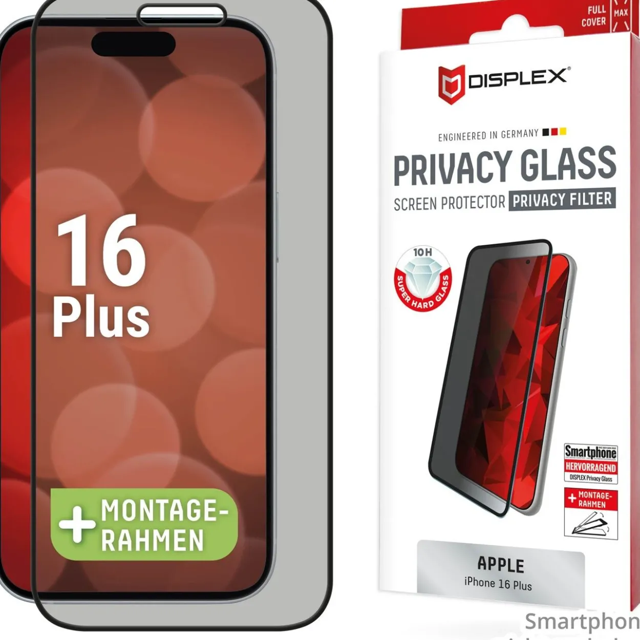 E.V.I DISPLEX PRIVACY GLASS FC IPHONE 16 PLUS
