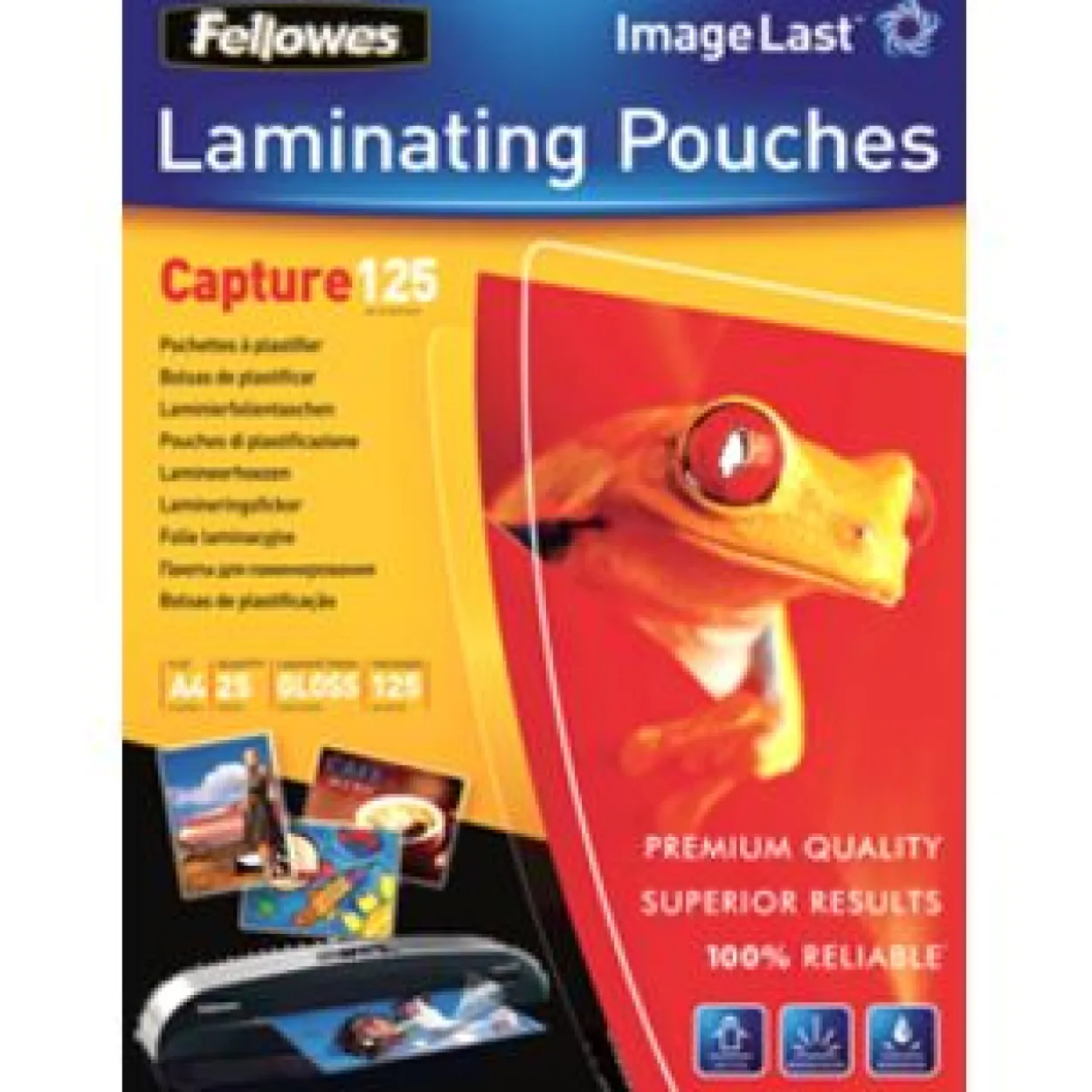 Fellowes Laminierfolie ImageLast A4 125 Mikron 25er Pack