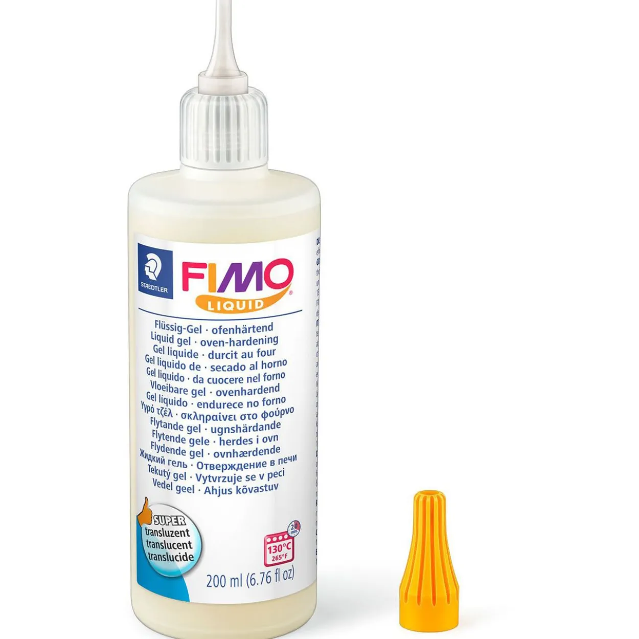 Fimo Deko Gel liquid 200ml, transluzent