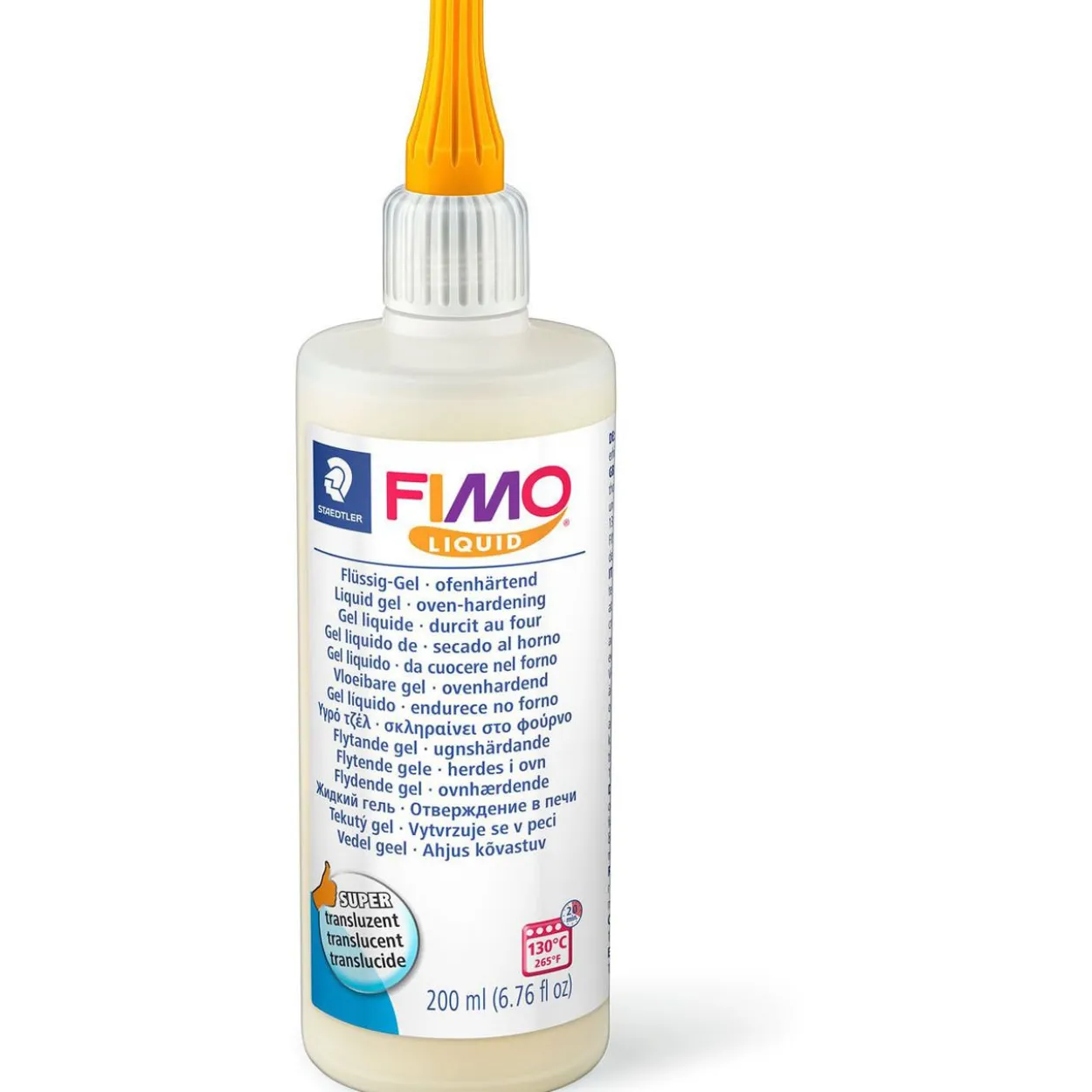 Fimo Deko Gel liquid 200ml, transluzent