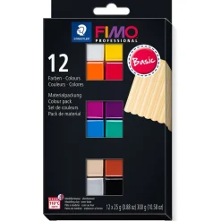 FIMO PROFESSIONAL Modelliermasse-Set, 12er Set