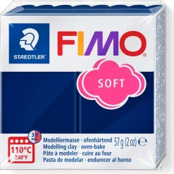 FIMO SOFT Modelliermasse, ofenhärtend, windsorblau, 57 g
