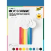 folia Moosgummi Basic sortier mehrfarbig 10 Blatt
