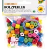 folia Perlen-Set Bunt eckig farbsortiert 85 St.