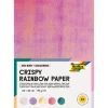 folia Tonpapier Crispy Rainbow Paper farbsortiert 75 g/qm 10 Blatt