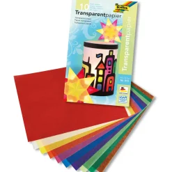 Folia Transparentpapiermappe, 185 x 297 mm 10 Blatt