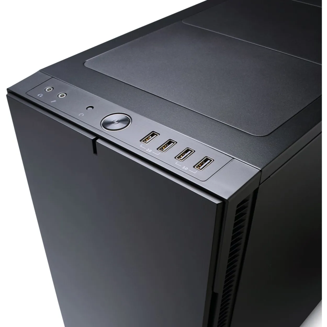 Fractal Design Define R5 gedämmt Midi Tower ohne Netzteil schwarz