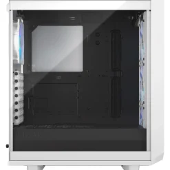 Fractal Design Meshify 2 Compact RGB Midi Tower weiss/schwarz