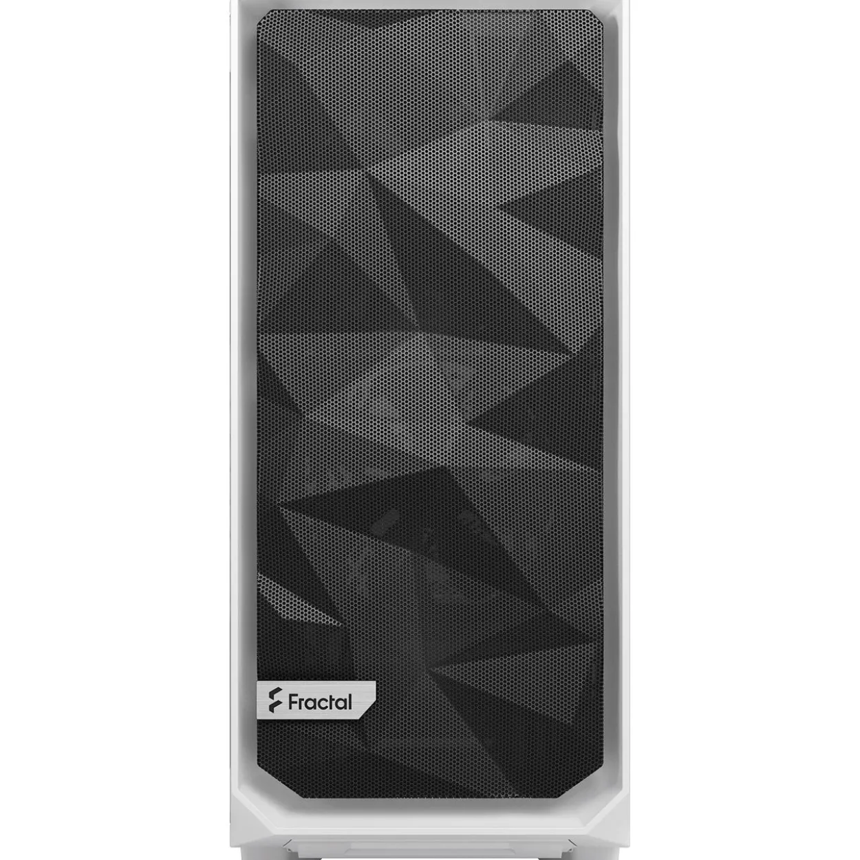 Fractal Design Meshify 2 Compact White TG mit Sichtfenster Midi Tower ohne Netzteil weiss