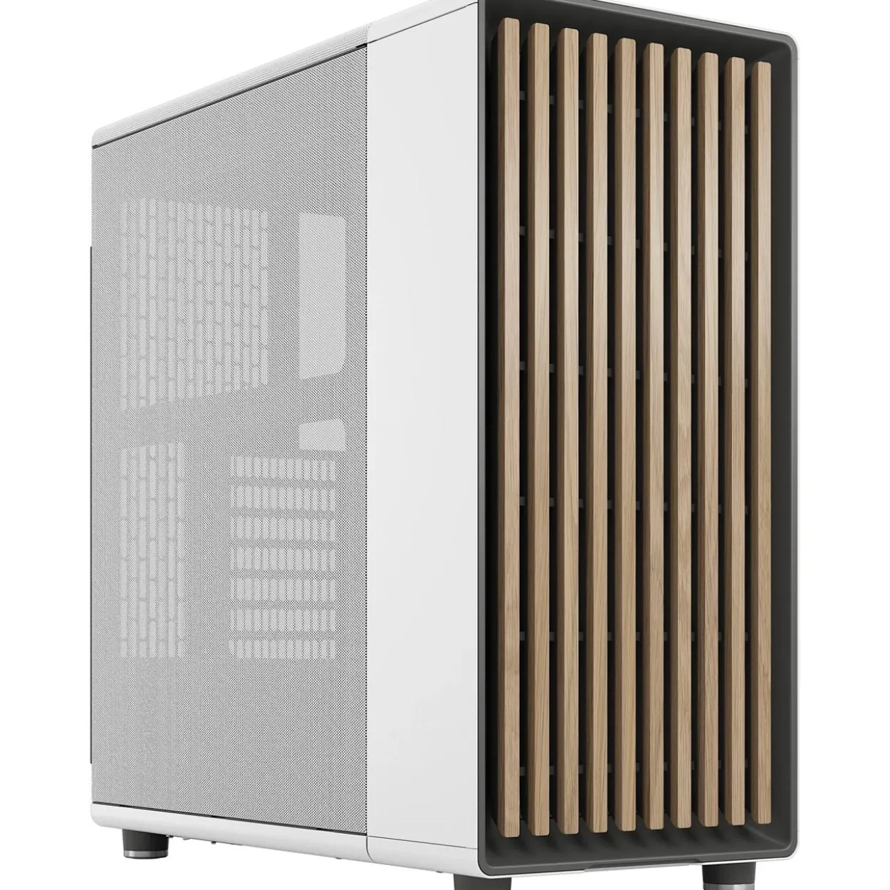 Fractal Design North Chalk White Midi Tower schwarz/weiss
