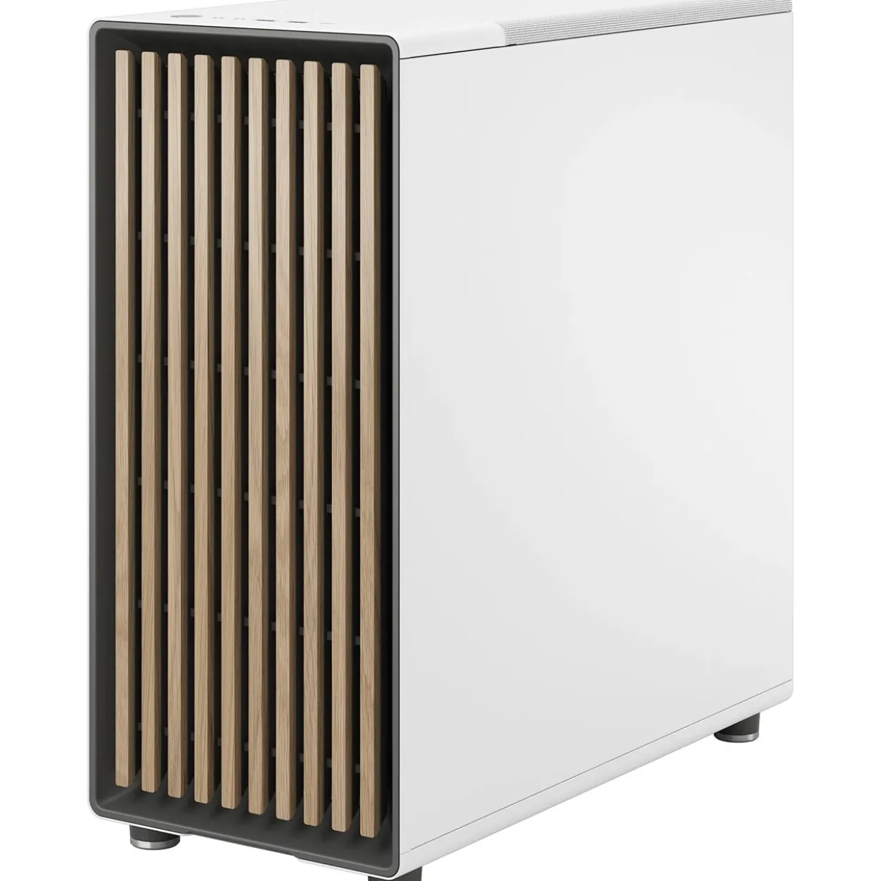Fractal Design North Chalk White Midi Tower schwarz/weiss