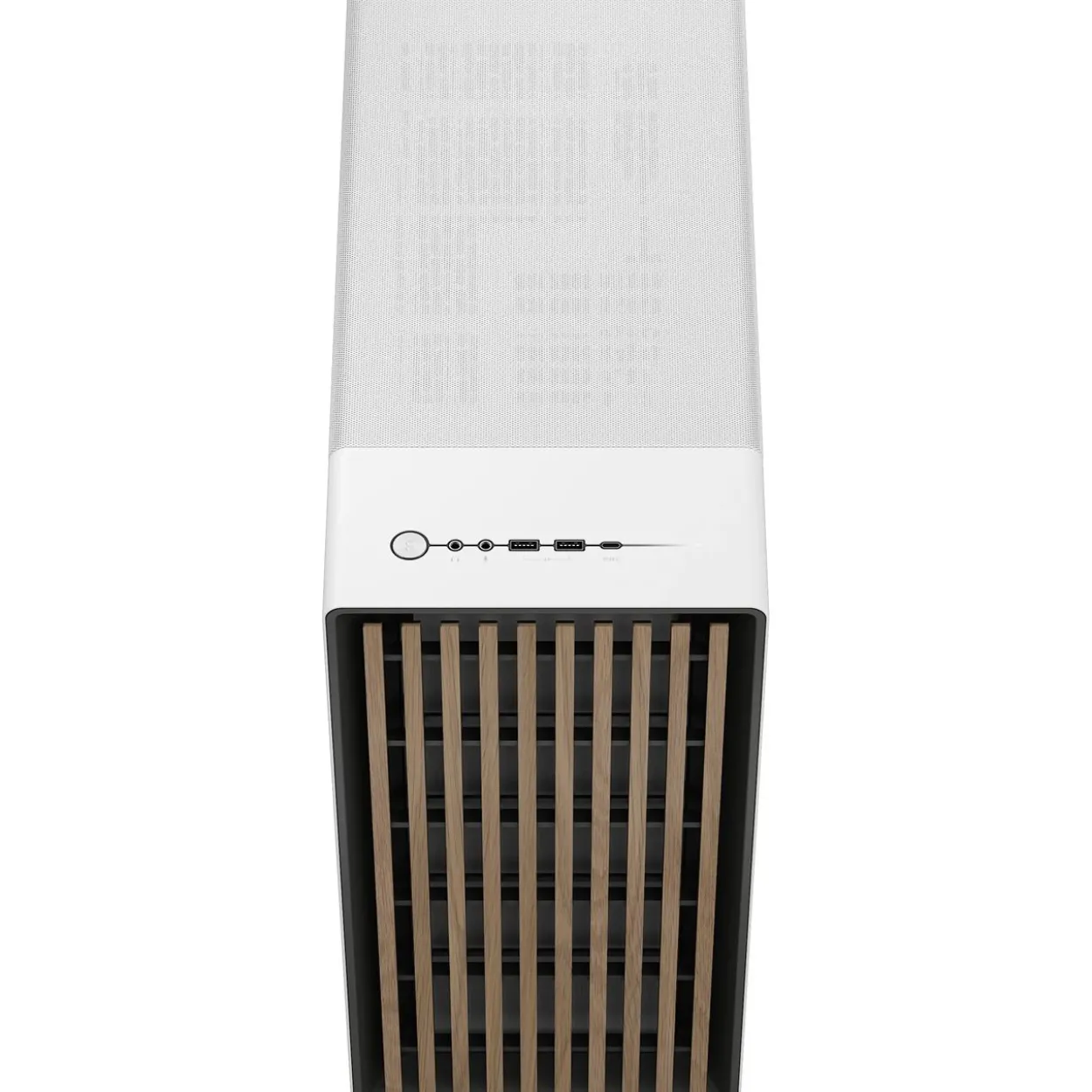 Fractal Design North Chalk White Midi Tower schwarz/weiss
